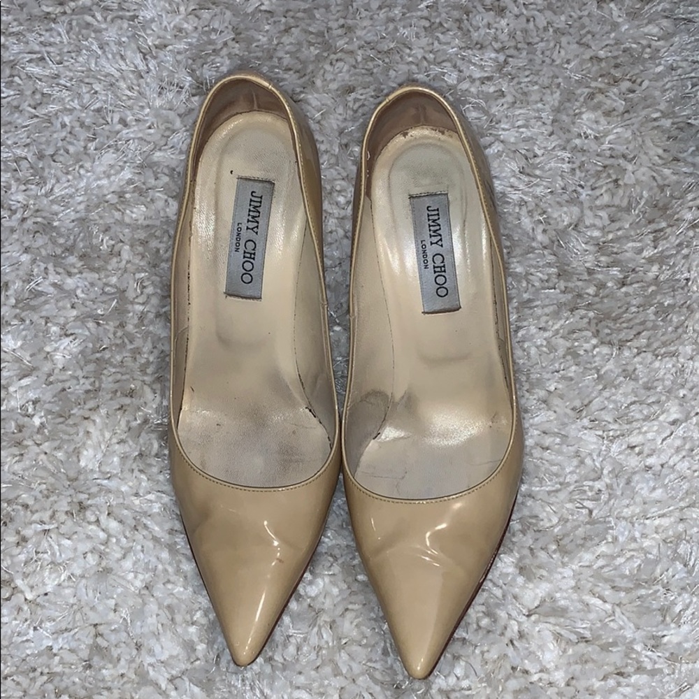 Jimmy Choo: structured pumps!